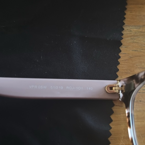 Light pink and brown Prada eyeglasses. Used but in perfect condition. - Picture 6 of 8